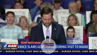 ABD Başkan Yardımcısı JD Vance, Maine ziyareti sırasında hükümetteki yolsuzlukları sert bir dille eleştirdi. Yolsuzluğun ülke genelindeki Amerikalıları nasıl mağdur edebileceğine değinen Vance'in açıklamaları ve daha fazla gelişme için OAN'i bugün Sp
