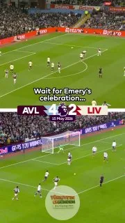 John McGinn'in golü sonrası Unai Emery