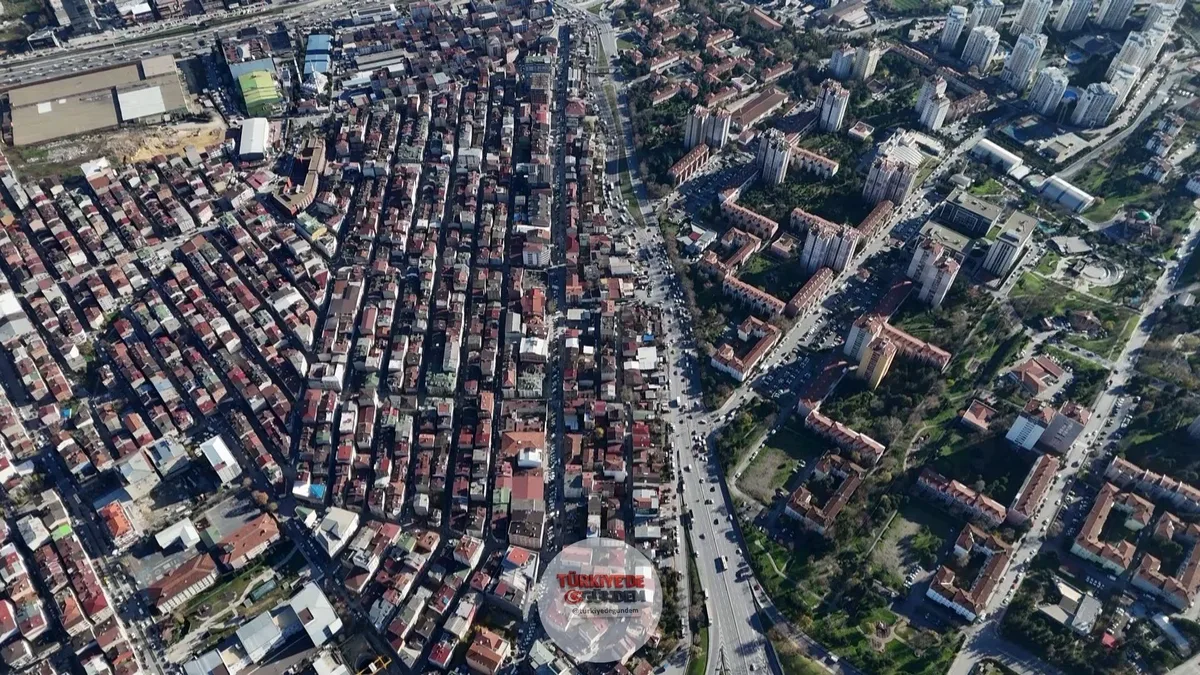 Küçükçekmece'de bulunan iki farklı yaşam alanı: