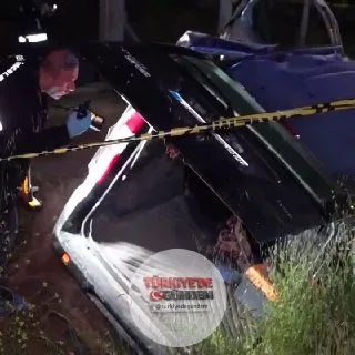 Kırıkkale’de aracın şarampole devrildiği kazada 1 kişi hayatını kaybetti, 3 kişi yaralandı