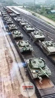 Çin ordusu, yüzlerce tank ve zırhlı aracın katıldığı bir askeri tatbikat gerçekleştirdi