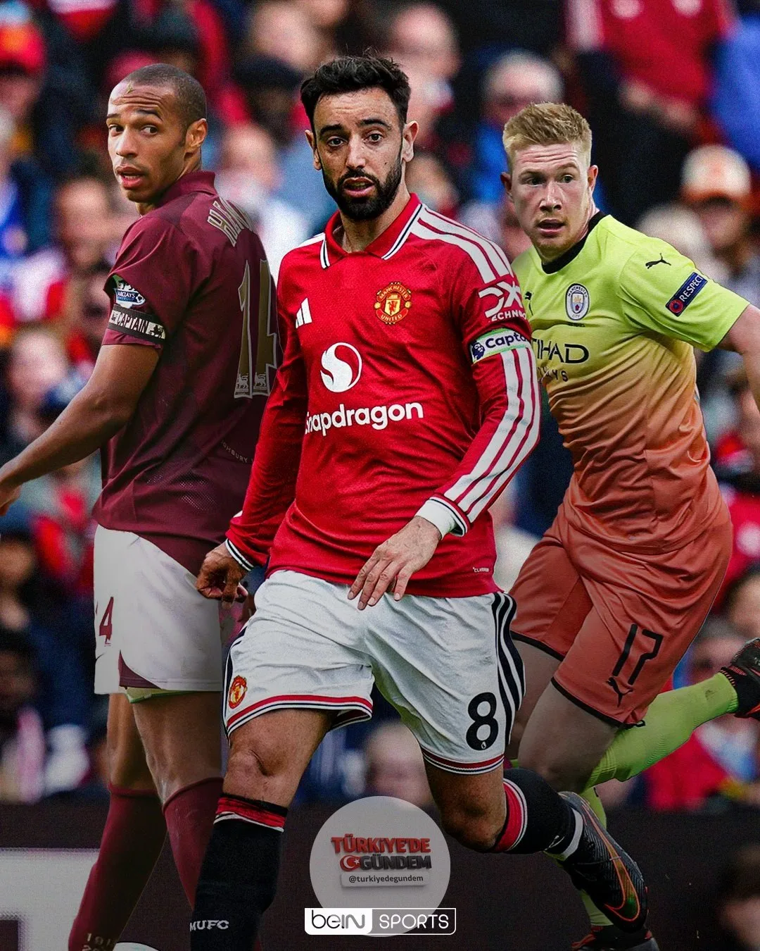 Bruno Fernandes, Premier League'de bir sezonda en çok asist yapan futbolcu rekorunu egale etti! Bruno Fernandes - 20 asist (25/26) Kevin De Bruyne - 20 asist (19/20) Thierry Henry - 20 asist (02/03)