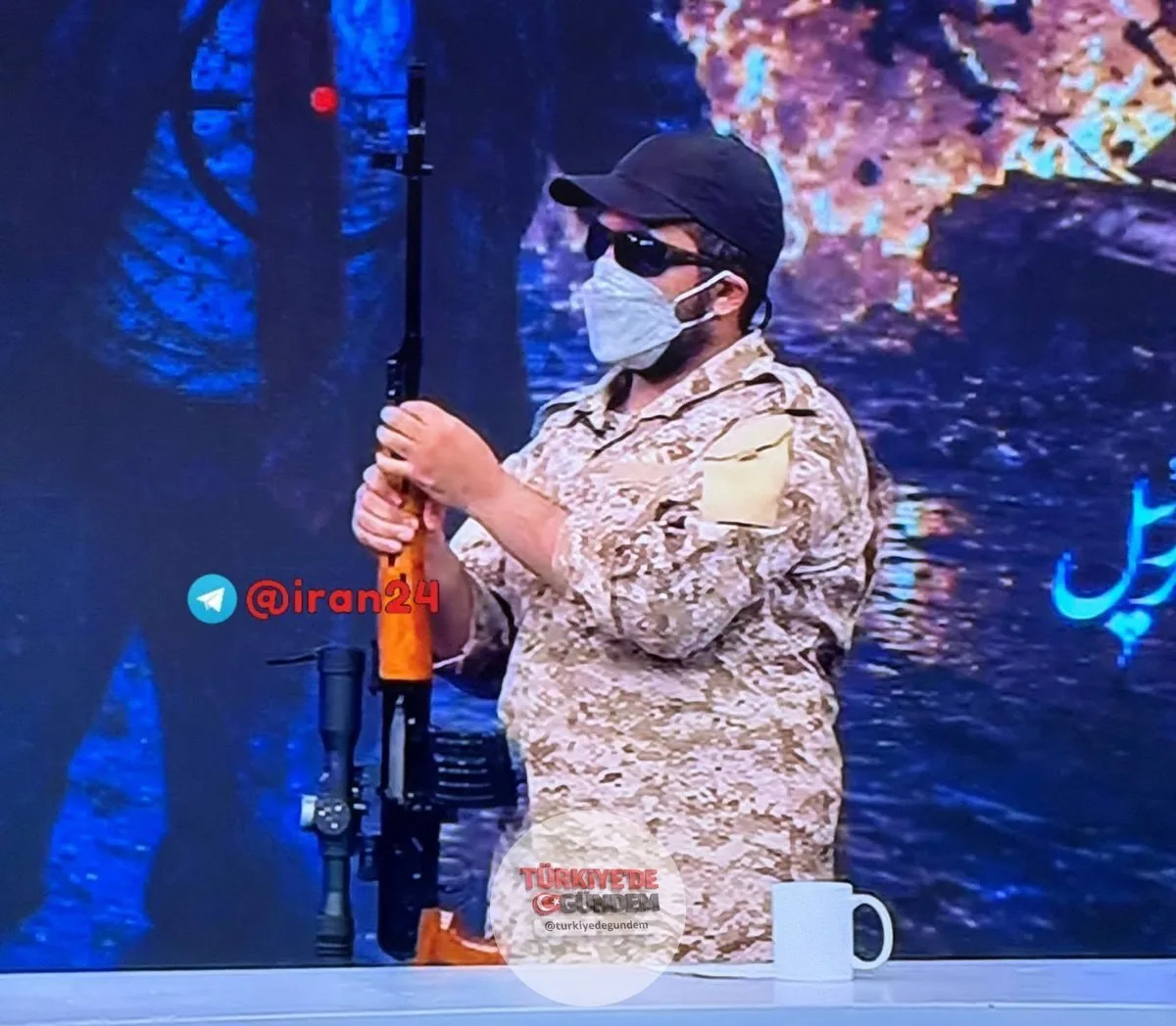 İran devlet televizyonlarında keskin nişancı eğitimi verilmeye başlandı