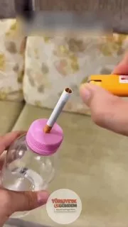 Bir sigaranın suda bıraktığı pislik böyle görüntülendi