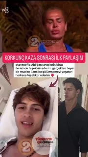 Survivor Yunanistan yarışmasında sürat teknesinin çarpması sonucu bir bacağı ampute edilen Stavros Floros olay sonrası ilk kez paylaşım yaptı