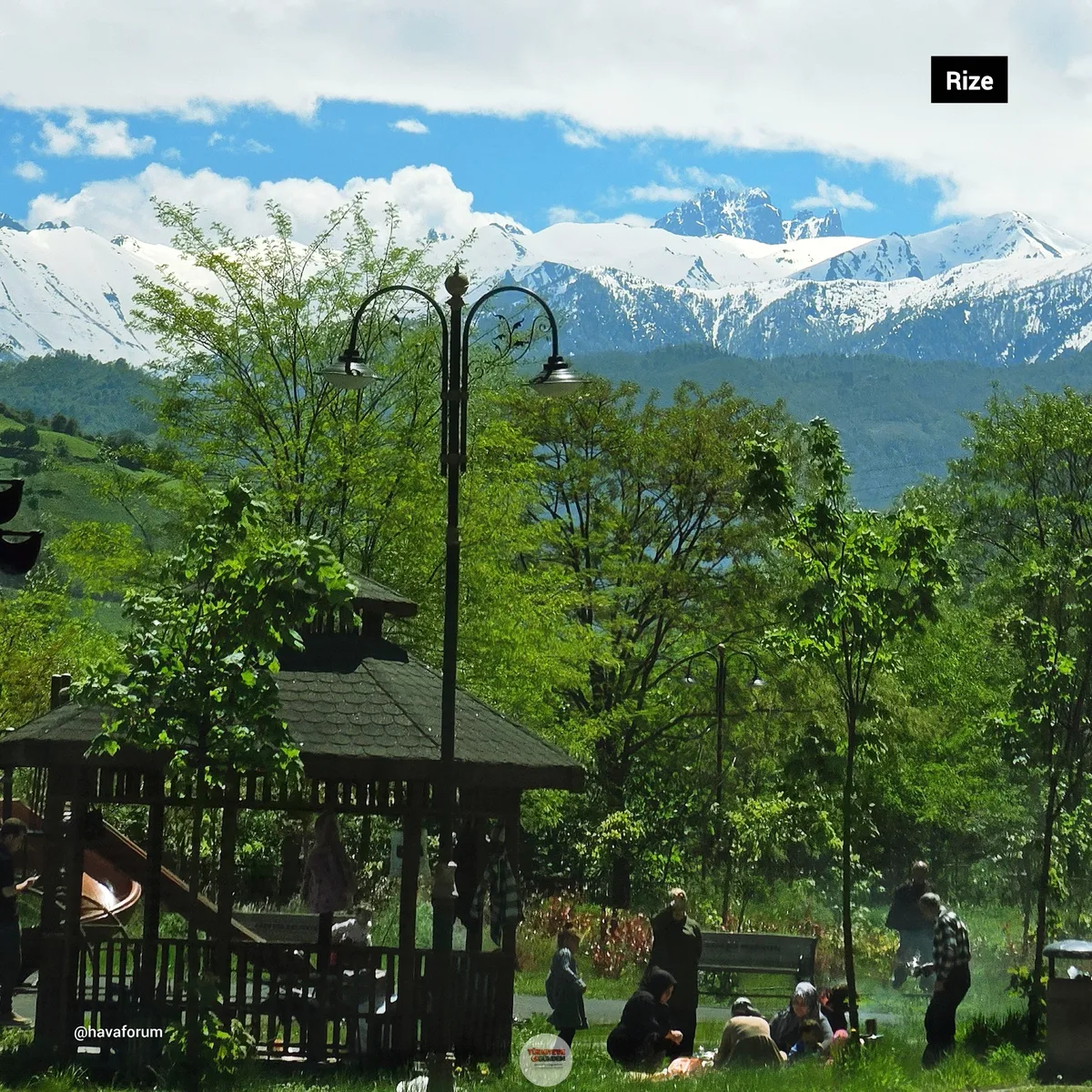Rize'nin yüksek kesimlerinde yeni 30 santimetre kar örtüsü oluştu