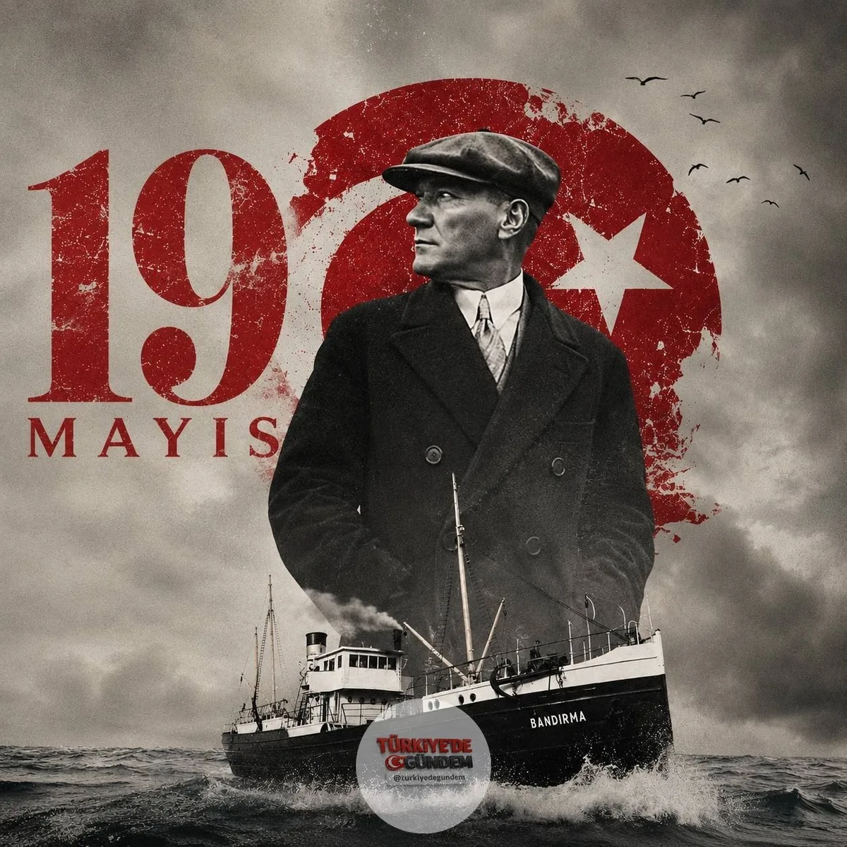 19 Mayıs Atatürk'ü Anma, Gençlik ve Spor Bayramımız Kutlu Olsun!