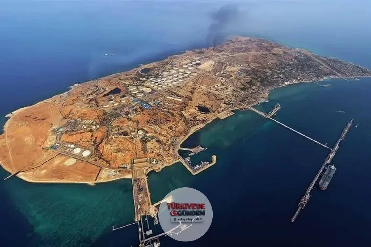 Raporlara göre, İran'ın Hark Adası'nda en az 10 gündür hiçbir petrol tankeri yükleme yapmadı
