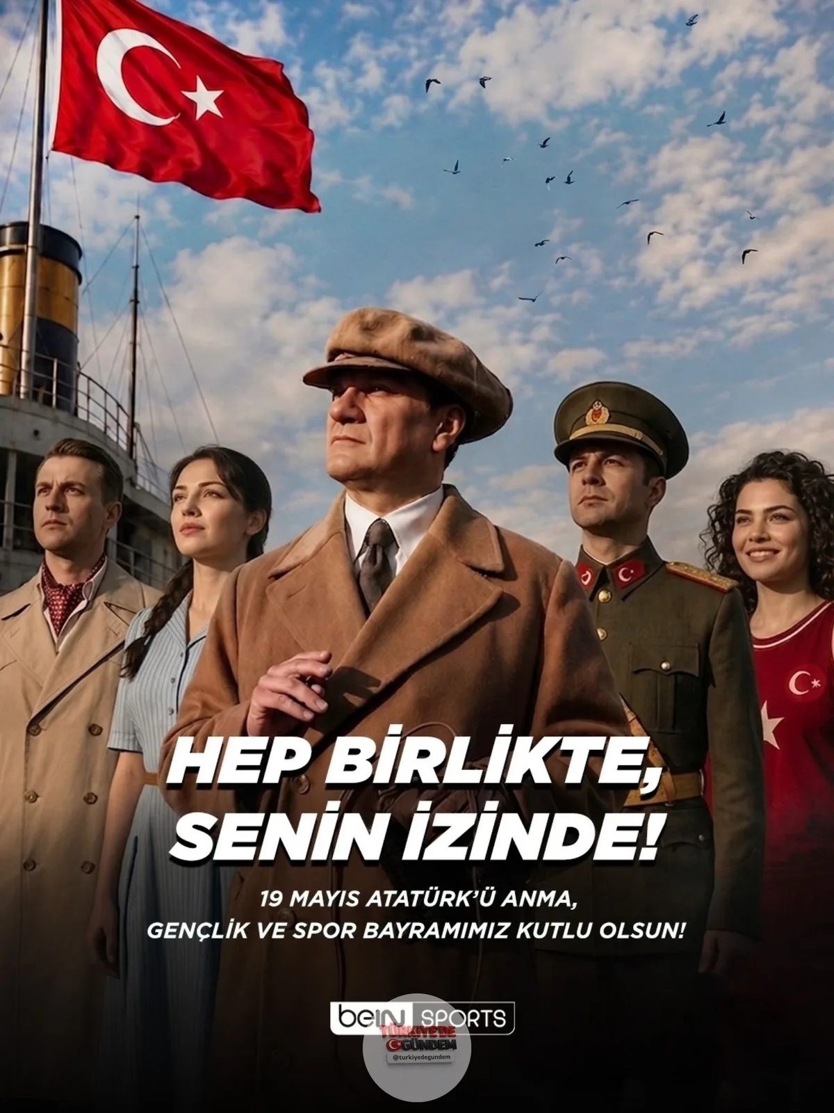 19 Mayıs Atatürk'ü Anma, Gençlik ve Spor Bayramımız kutlu olsun!