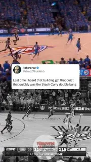 Wemby, Steph'in on yıl önce aynı salonda attığı şutun aynısını tekrarladı; üstelik her ikisi de uzatma periyodunda gerçekleşti. (h/t @WorldWideWob)
