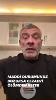 Geçtiğimiz günlerde cezaevinden tahliye olan Kadir Hoca: "Arkadaşlar, cezaevinde yatmak çok çok ağır bir olay. Eğer işiniz bozuksa, maddi durumunuz zor ise, dışarıda da çoluk çocuğunuz varsa... Sakın ha suç işlemeyin."