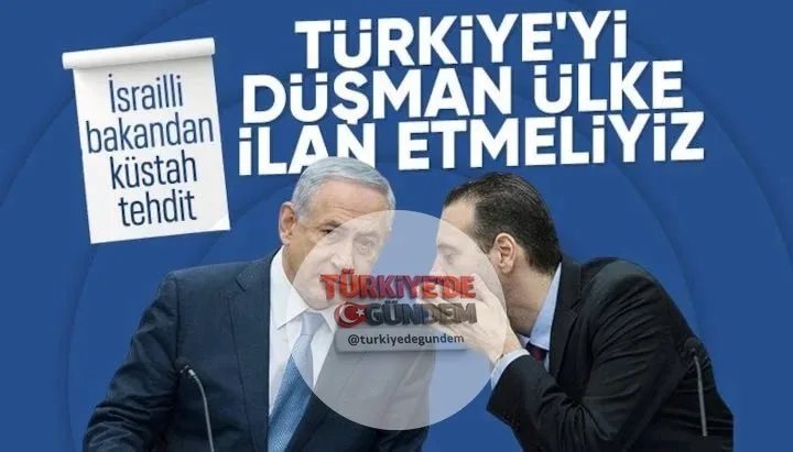 İsrail Kültür Bakanı Miki Zohar, katıldığı televizyon programında, Türkiye'yi hedef alan skandal açıklamalarda bulundu. "Türkiye’ye bir düşman devlet olarak muamele etmeye başlamalıyız" diyen Zohar, Bizim çok yetenekli bir ordumuz var. Türkiye’den ge