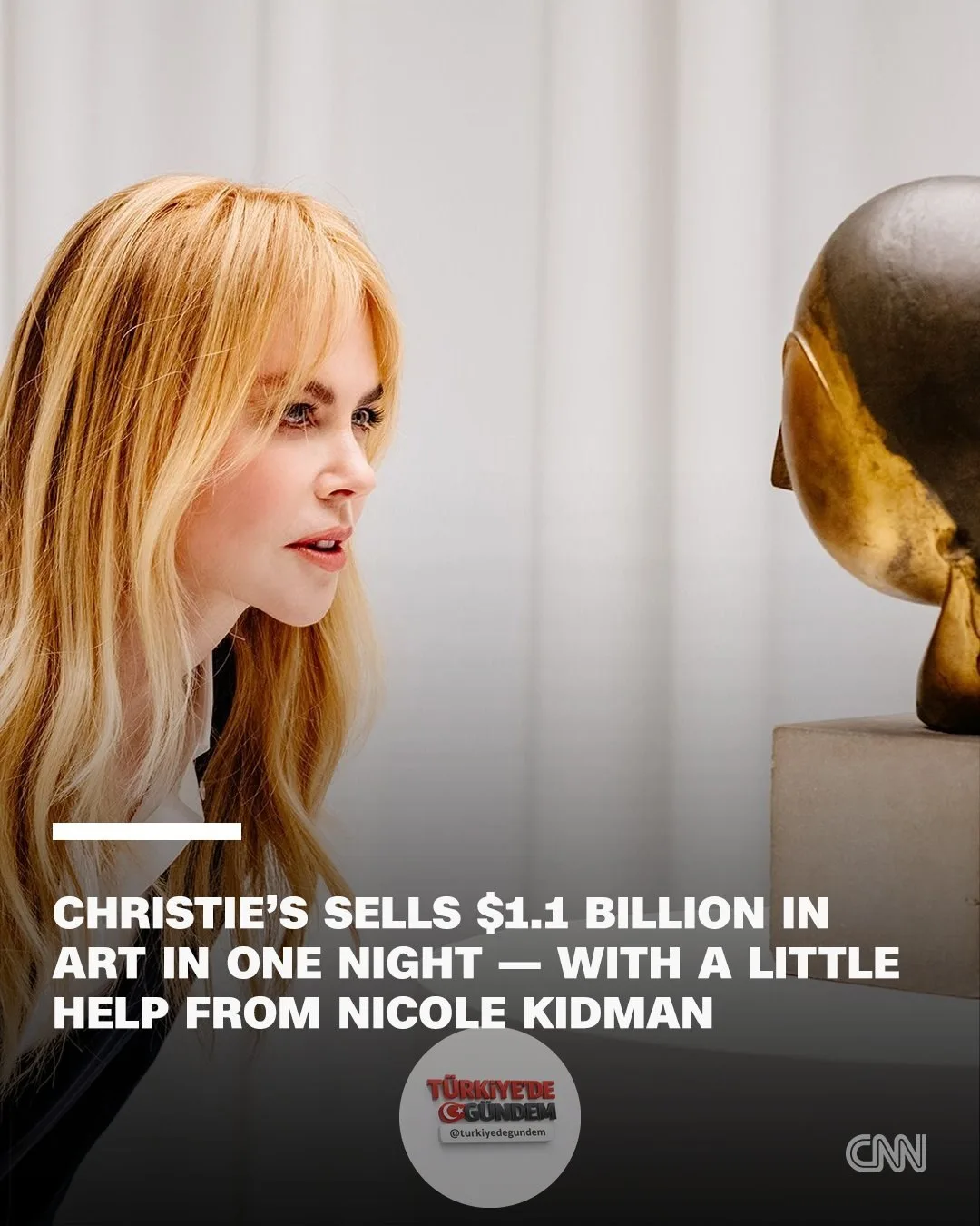 Müzayede evi Christie’s, 630 milyon doları aşkın sanat eserini sadece 40 dakikada satarak hem ressam Jackson Pollock hem de heykeltıraş Constantin Brancusi için rekorları altüst etti. Gecenin ilerleyen saatlerinde yeni rekorlarla 490 milyon dolarlık