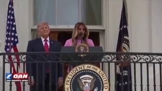 First Lady Melania Trump: "Son dakika bir haberim var: Bugün Temsilciler Meclisi, Geleceği Destekleme Yasası'nı kabul etti... Senatörler, ivme yakaladık." Güncel gelişmeler için OAN'i Spectrum ve YouTube TV üzerinden izleyebilirsiniz.