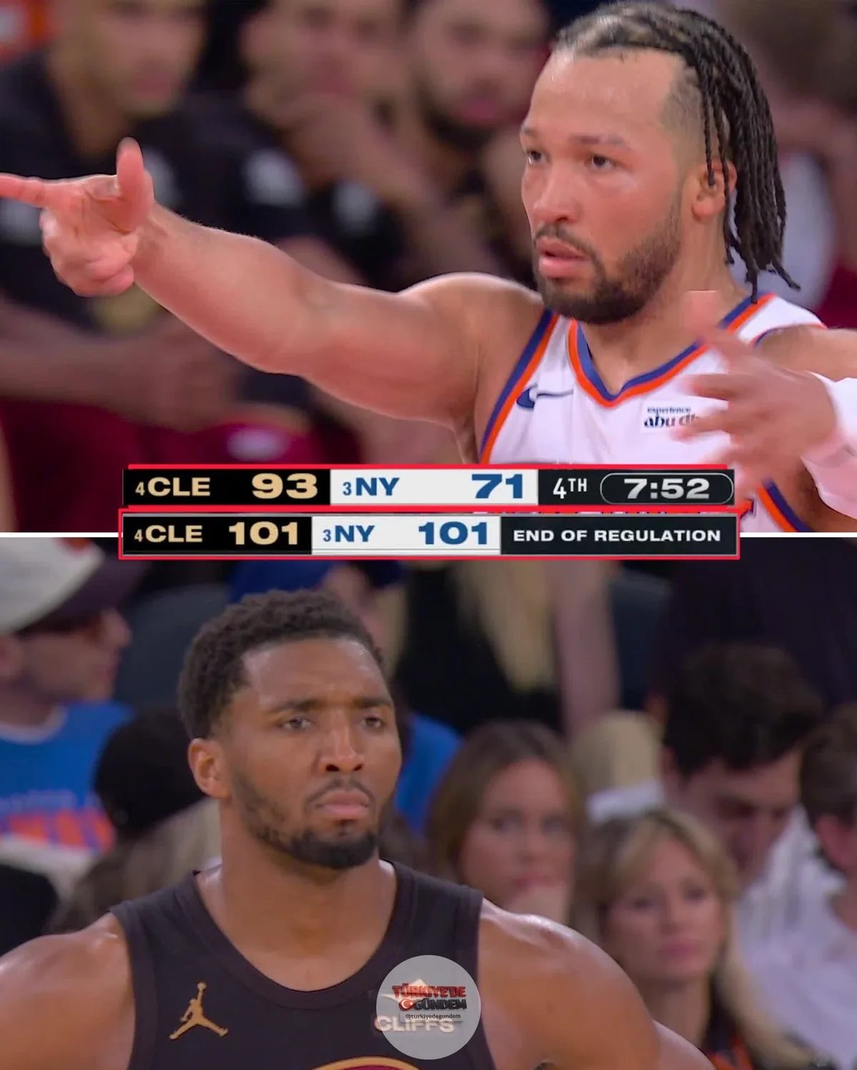 NELER OLDU ÖYLE? KNICKS, SON ÇEYREKTE 22 SAYI GERİDEN GELİP MAÇI UZATMAYA TAŞIDI