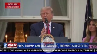 Başkan Trump: "Savaşın hemen öncesindeki son üç ayda enflasyon yüzde 1,6 seviyesindeydi. Şimdi yine buna benzer rakamlar göreceksiniz. Yüksek fiyatları devraldık, ancak fiyatları düşürdük ve düşürmeyi başardık." Güncel gelişmeler için OAN'i Spectrum