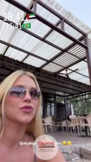 Vinicius Jr.'ın eski sevgilisi, bir maymunu öptüğü anları sosyal medya hesabından paylaştı.