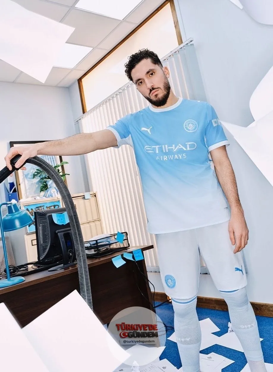 Manchester City'nin yeni sezon iç saha forması