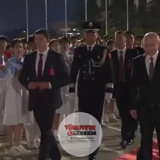 Rusya Devlet Başkanı Putin, Çin ziyaretini resmi bir törenle noktaladı.