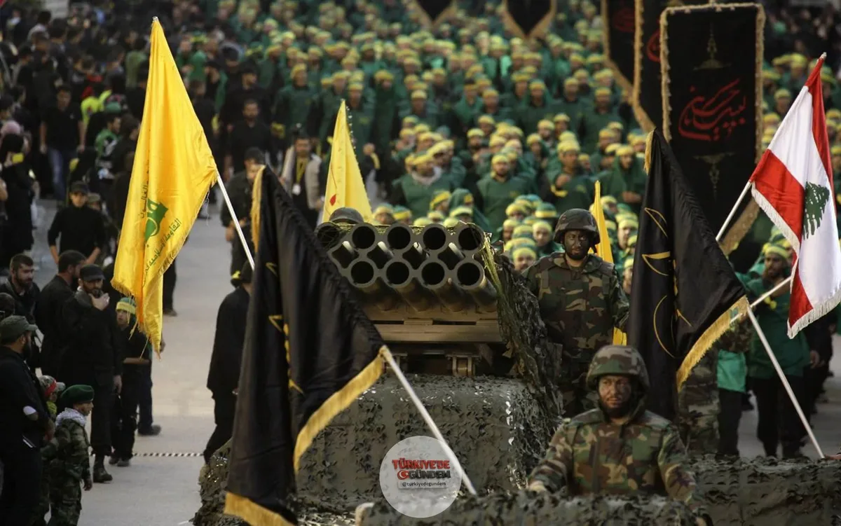Hizbullah: "Güney Lübnan'da ilerleyen İsrail askerlerini roket ve topçu ateşiyle vurduk."