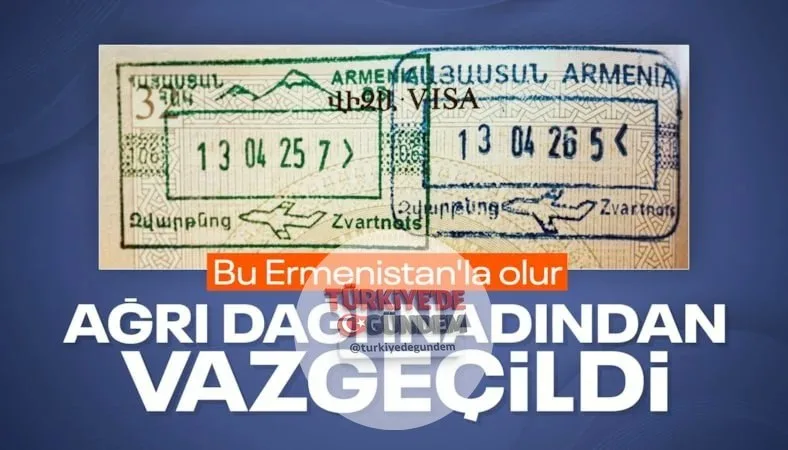 Ermenistan, pasaport damgalarından Ağrı Dağı'nı çıkarttı aport-damgalarindan-agri-dagini-cikartti-h1536139