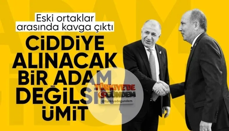 Muharrem İnce ile Ümit Özdağ arasında 'güven' polemiği
