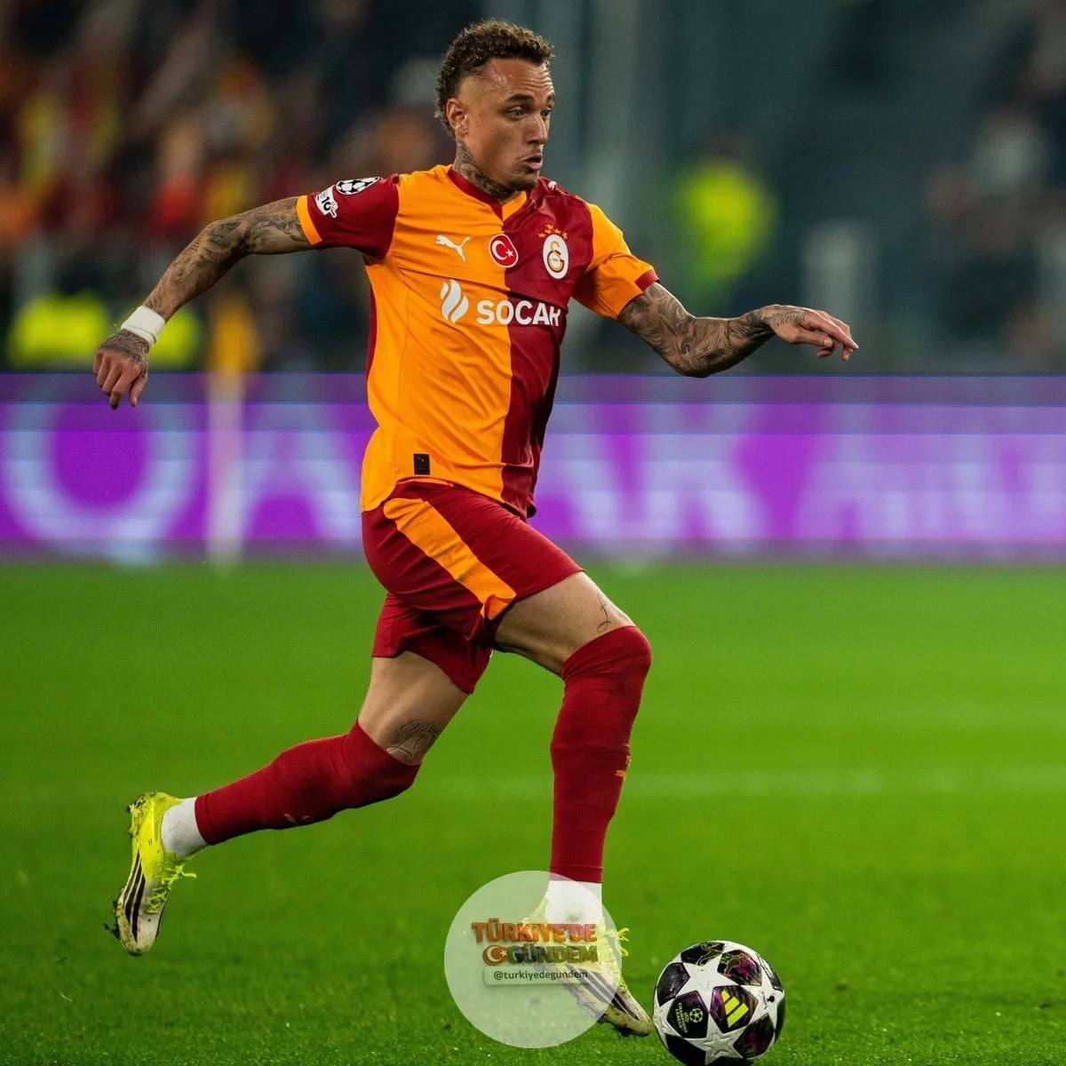 Noa Lang: "Van Dijk bana Galatasaray ve İstanbul hakkında sorular sordu. Galatasaray'ı beğendiğini söyledi."