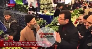 Trabzonlu Kasap Ali Amca ile Ekrem İmamoğlu arasında geçen pazar sohbeti, sosyal medyada yeniden gündem oldu.