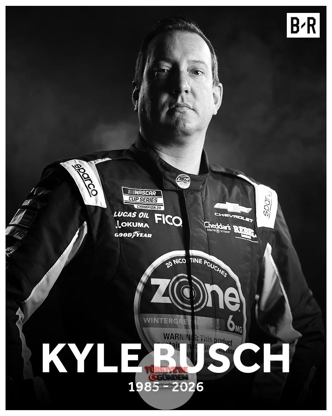 NASCAR efsanesi Kyle Busch 41 yaşında hayatını kaybetti.