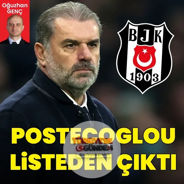 Beşiktaş'ın teknik direktör adayları arasında yer alan ancak Premier Lig'den gelecek teklifleri beklediğini açıklayan Ange Postecoglou, siyah-beyazlıların listesinden çıkarıldı. @ogzhngenc -spor