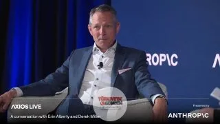 Yapay zeka konusunda endişe duyan çalışanların "araçlar hakkında bilgi sahibi olmaları gerektiğini" belirten Derek Miller, Salt Lake City'deki Axios Live etkinliğinde Erin Alberty'ye verdiği demeçte, "İşiniz ne olursa olsun, yapay zekanın size nasıl