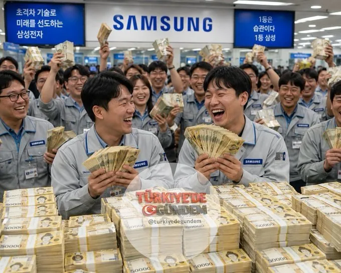 Samsung, çalışanlarına 26,6 milyar dolar ödeme yapacak. Samsung, grevi önlemek için işçi sendikalarıyla anlaşmaya vardıktan sonra, bu yıl çip bölümündeki çalışanlarına yaklaşık 40 trilyon won (26,6 milyar dolar) tutarında ikramiye verecek. Çalışanlar