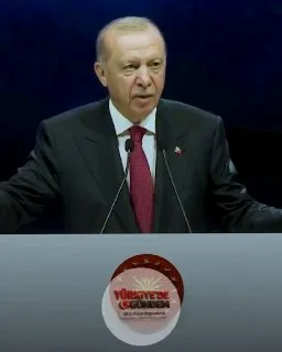 Cumhurbaşkanı Erdoğan: Yurt içi petrol üretimimizin yüzde 44'ü Gabar'daki kuyularımızdan geliyor. Türkiye Petrolleri'nin toplamda 1 milyon varil petrol ve doğal gaz üreten bir şirket haline gelebilmesi için hem yurt içinde hem de yurt dışında arama,