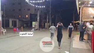 İsrail ordusu, Gazze’nin merkezindeki Nusayrat Mülteci Kampı’nda bir evi bombaladı