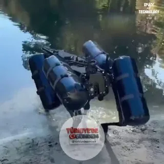 ABD merkezli savunma teknolojileri şirketi Onyx Industries tarafından geliştirilen robotik sistem, hem karada hem de suda hareket edebiliyor. Ghost Robotics V60 robotu üzerine Naut mobilite platformu ve Sentry savunma sisteminin entegre edildiği araç
