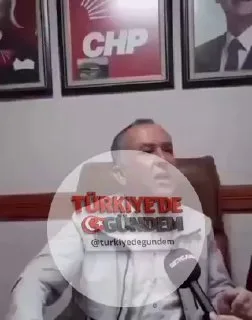 CHP Bergama İlçe Başkanı, mutlak butlan kararına masaya vurarak tepki gösterdi