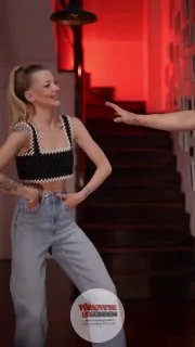 Dans eğitmeni Pırıl Atasev, nişanlısı Hilmi Cem İntepe ile bir video paylaştı