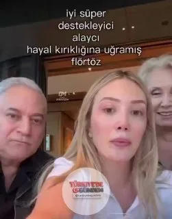 Yasmin Erbil, babası Mehmet Ali Erbil ve annesi Nergis Kumbasar ile “oyunculuk challenge” yaparken çekilen videoyu paylaştı