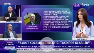 Aziz Yıldırım açıklamalarda bulundu! @NecatiMete : 2018’den beri yapılan seçimlere baktığımızda hep çok üst bir dil görüyoruz, çok iddialı söylemler görüyoruz. İletişimde bunun şöyle bir handikabı var: Bir durum olduğunda tepki verdiğinizde, daha köt