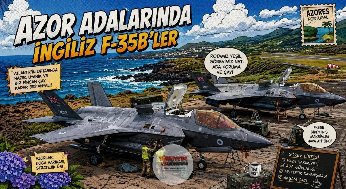 İki buçuk aydır Atlas Okyanusu'ndaki Azor Adaları'nda mahsur kalan İngiliz F-35B'leri hakkında emekli Hava Pilot Tümgeneral Beyazıt Karataş'ın paylaşımı