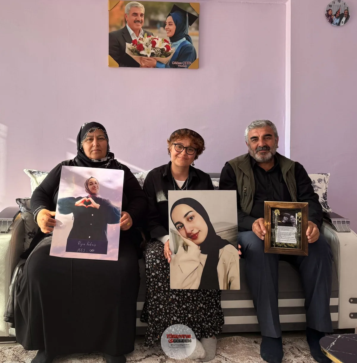 Yasemin Minguzzi, Rojin Kabaiş’in ailesini ziyaret etti