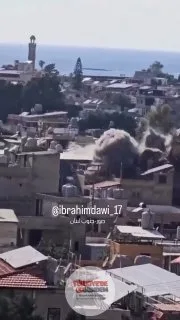 İsrail ordusu, Güney Lübnan’daki Sur kentini vurdu. Bölgede büyük yıkım meydana geldi. Görüntülerde, tarihi şehirde geniş alanların enkaza döndüğü görülüyor