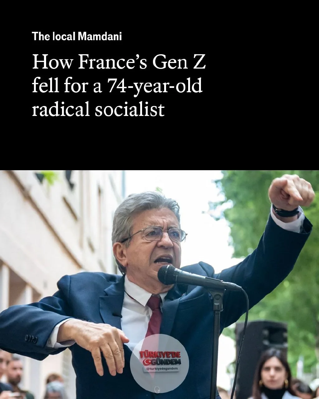 Fransa'yı NATO'dan çıkarmayı, Rusya ile uzlaşma yolları aramayı ve önlerine çıkması halinde AB kurallarını çiğnemeyi hedefliyor. Jean-Luc Mélenchon, Z kuşağını neden bu kadar etkiliyor? Fotoğraf: AFP/Getty Images