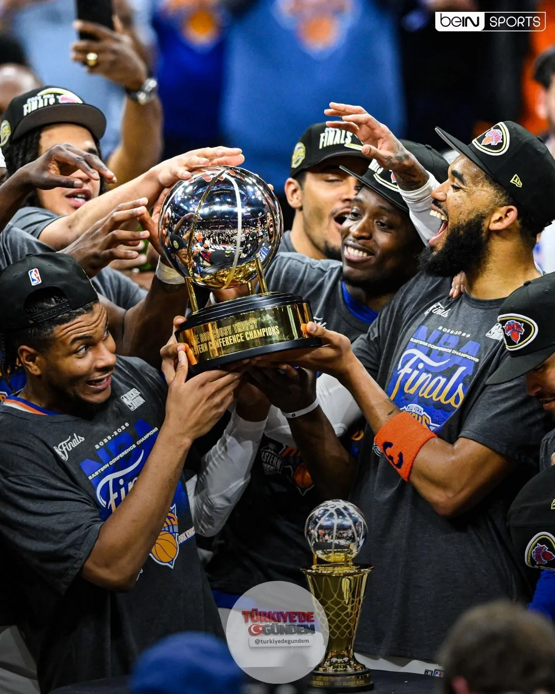 New York Knicks, Doğu Konferansı finallerinde Cleveland Cavaliers'ı 4-0 ile süpürerek 27 yıl aradan sonra ilk kez NBA finallerine yükseldi!