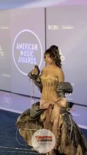 Melanie Martinez, Amerikan Müzik Ödülleri'nde tercih ettiği kıyafetle dikkatleri üzerine çekti.