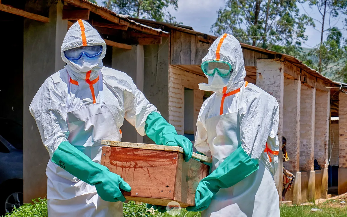 Güvensiz defin işlemleri, Ebola'nın yayılmasındaki en büyük etkenlerden biri. Reuters Dünya Haberleri podcast'ine konuşan @rcoreyb, "Hasta hayatını kaybettikten sonra da bulaşıcılık devam ediyor; aynı zamanda toplumlar geleneksel defin törenlerine bü