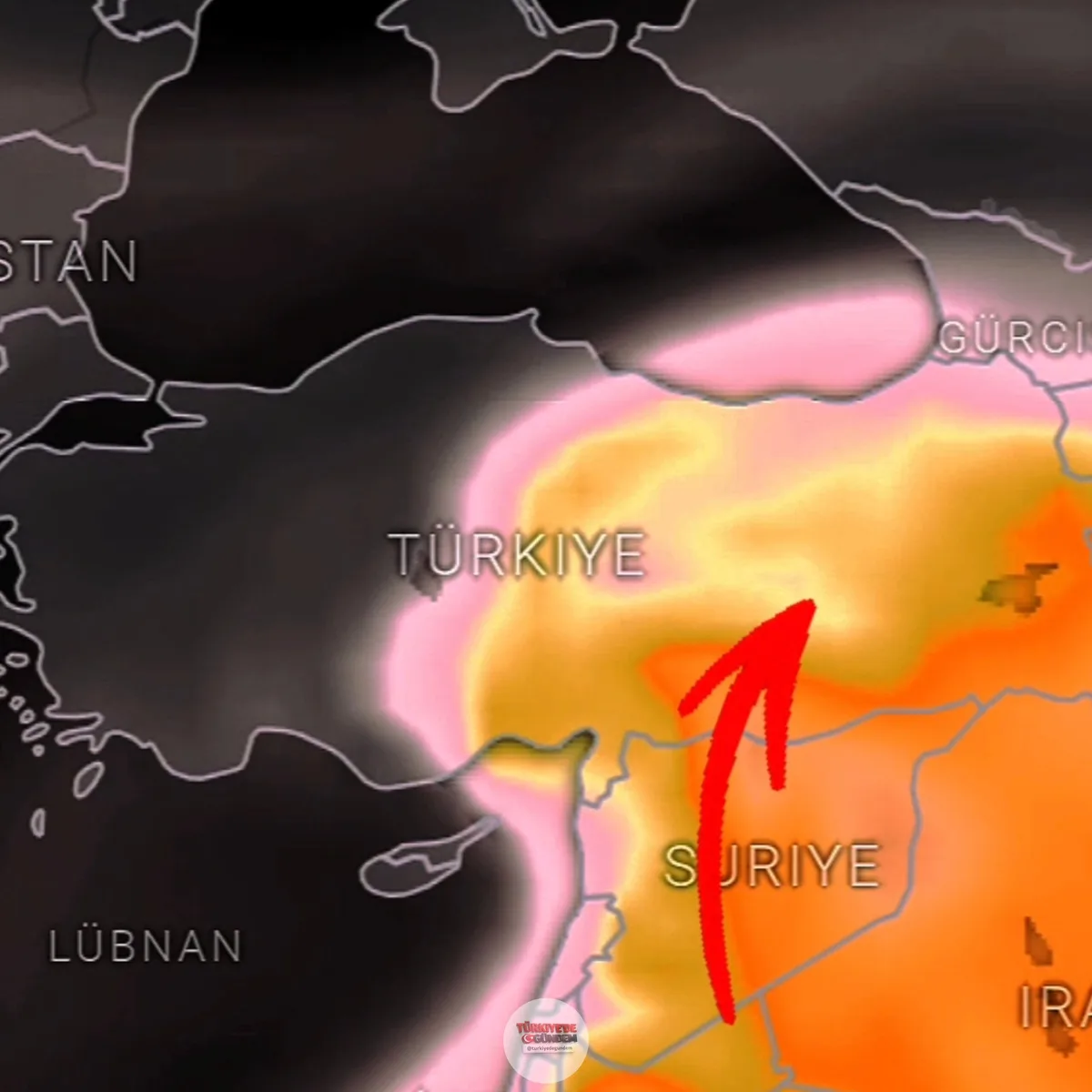 Son Dakika | Bayramın ikinci gününde Suriye'den ülkemize çok yoğun bir toz bulutu yaklaşıyor. Etkilenmesi muhtemel bölgeler ise şöyle: Güneydoğu Anadolu, Doğu İç Anadolu, Doğu Anadolu, Doğu Karadeniz ve Doğu Akdeniz.