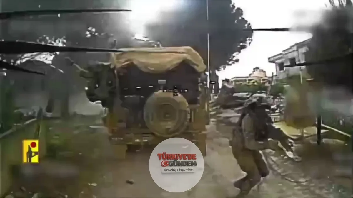 Hizbullah, İsrail askerlerini FPV tipi dron ile vurduğu anlara ait görüntüleri yayınladı.