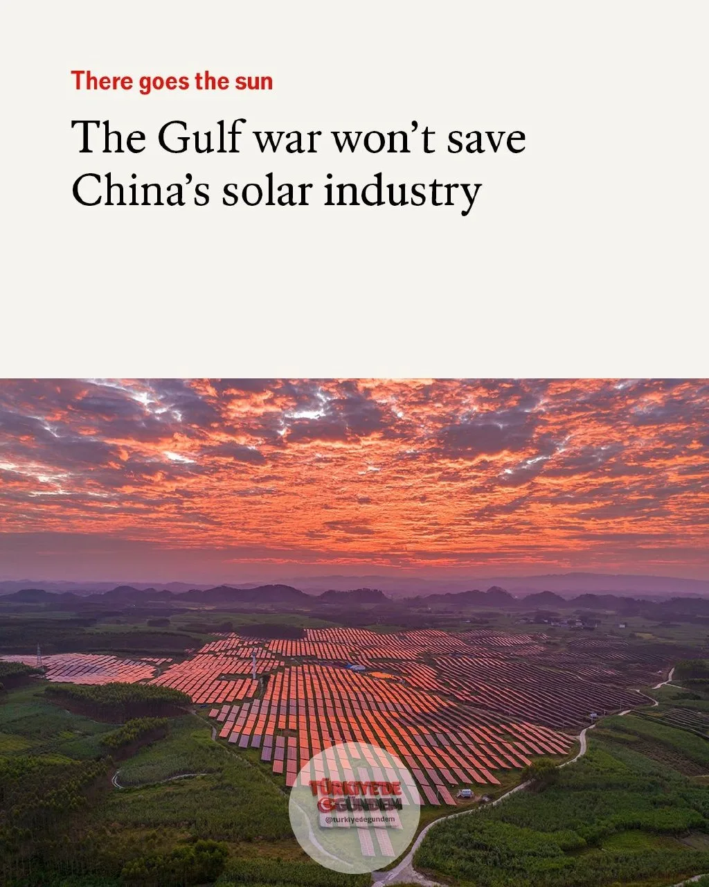 ABD’nin İran’a yönelik savaşı enerji piyasalarını karıştırırken, Çinli temiz enerji şirketlerinin bu durumdan kazançlı çıkması bekleniyordu. Ancak bu şirketlerin neden krizin eşiğinde olduğunu öğrenmek için ücretsiz kaydolun. Fotoğraf: Getty Images