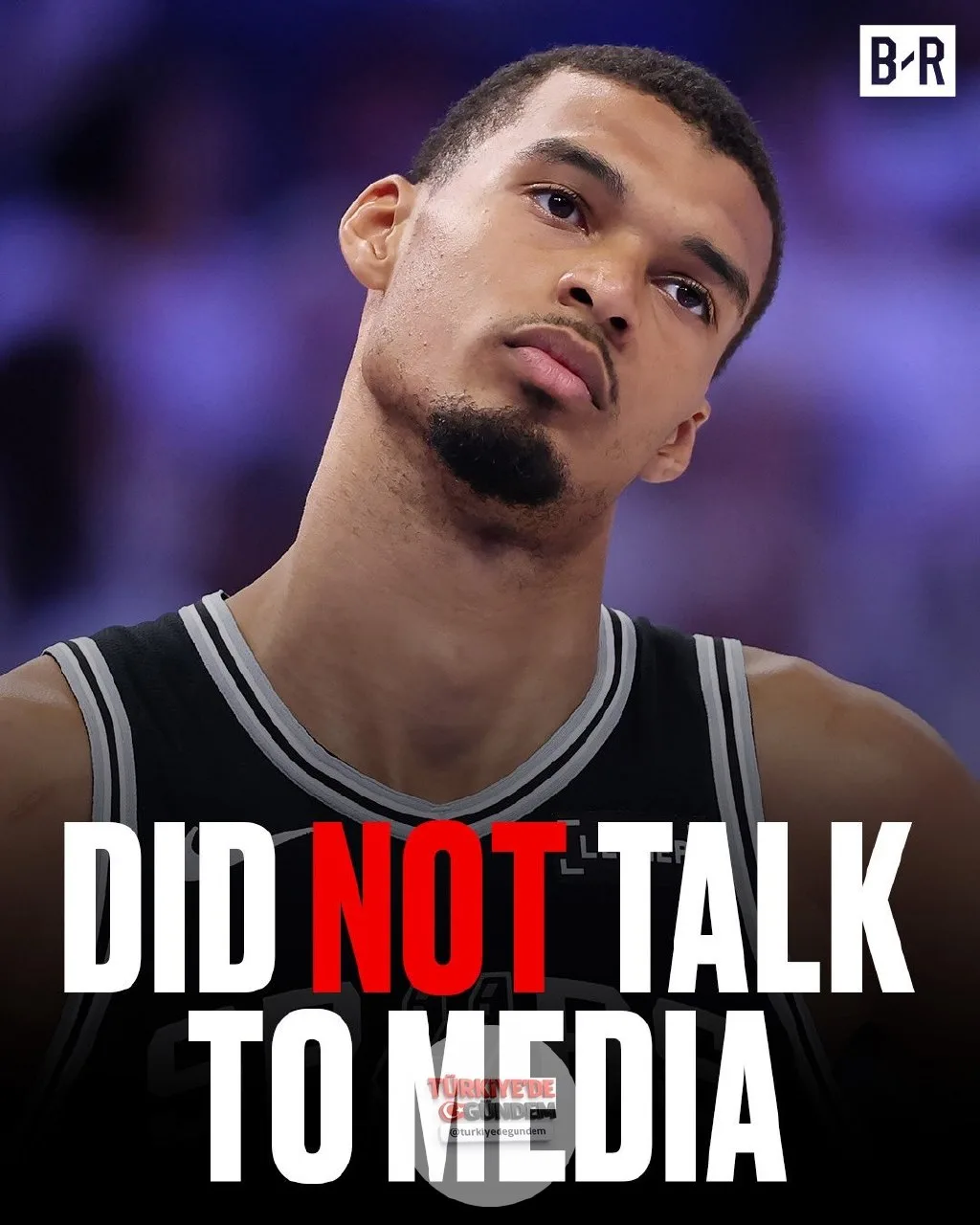 Wemby, Spurs'ün Thunder'a karşı oynadığı 5. maçtaki mağlubiyetin ardından basına açıklama yapmadı.